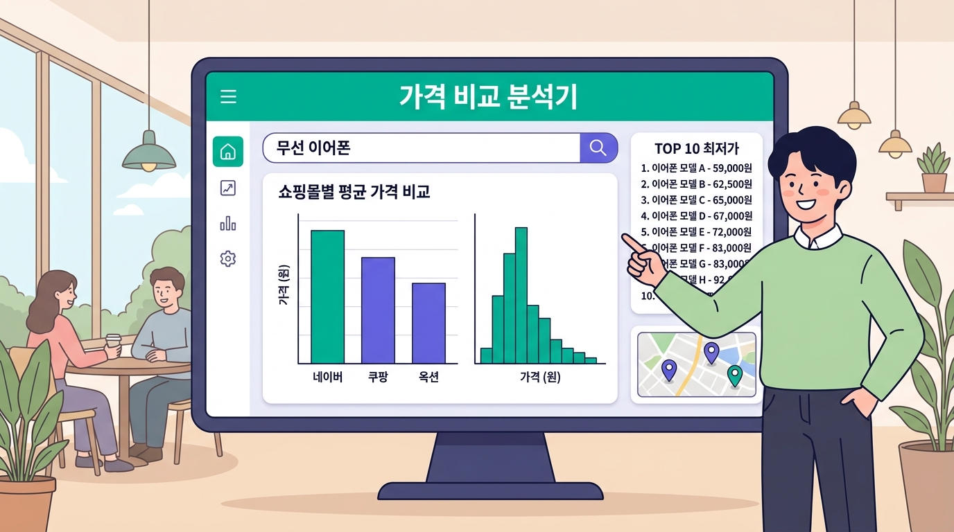 가격 비교 대시보드