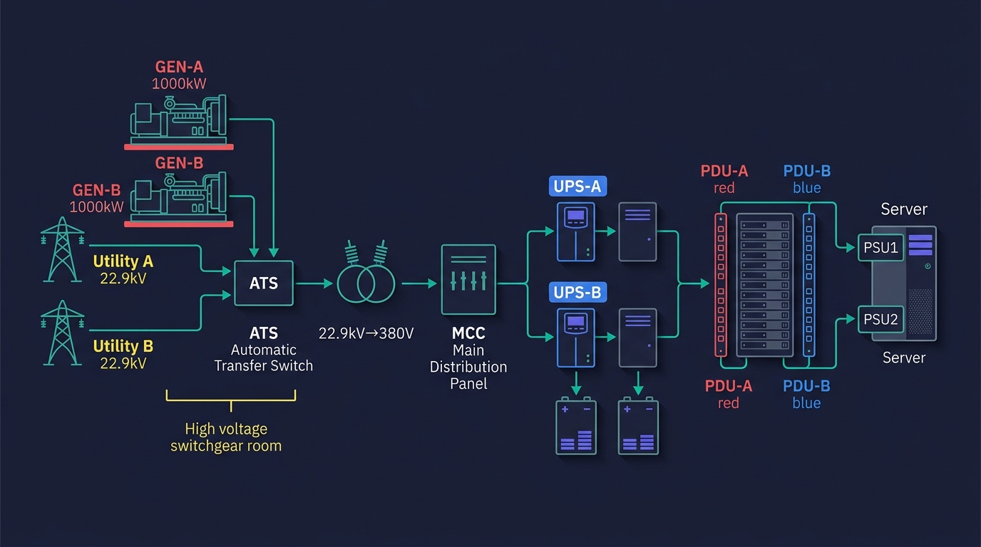 🎨 Editorial schematic illustration on dark navy …