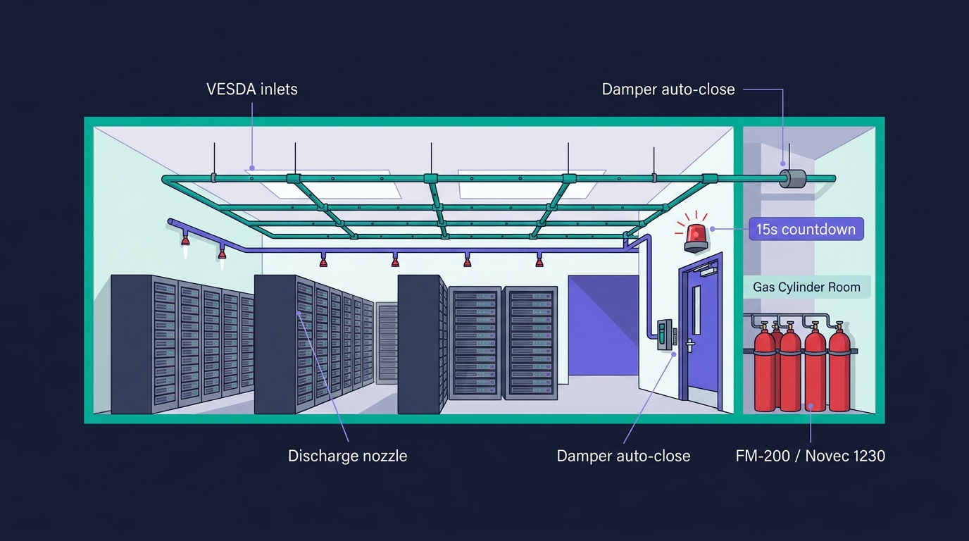 🎨 Editorial cros6-section illustration of a data…