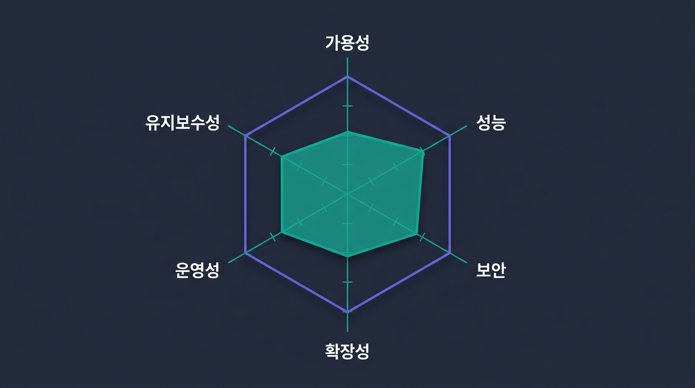 🎨 Editorial hexagonal radar chart illustration —…
