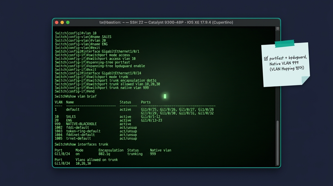 🎨 Editorial terminal screenshot mockup on dark n…