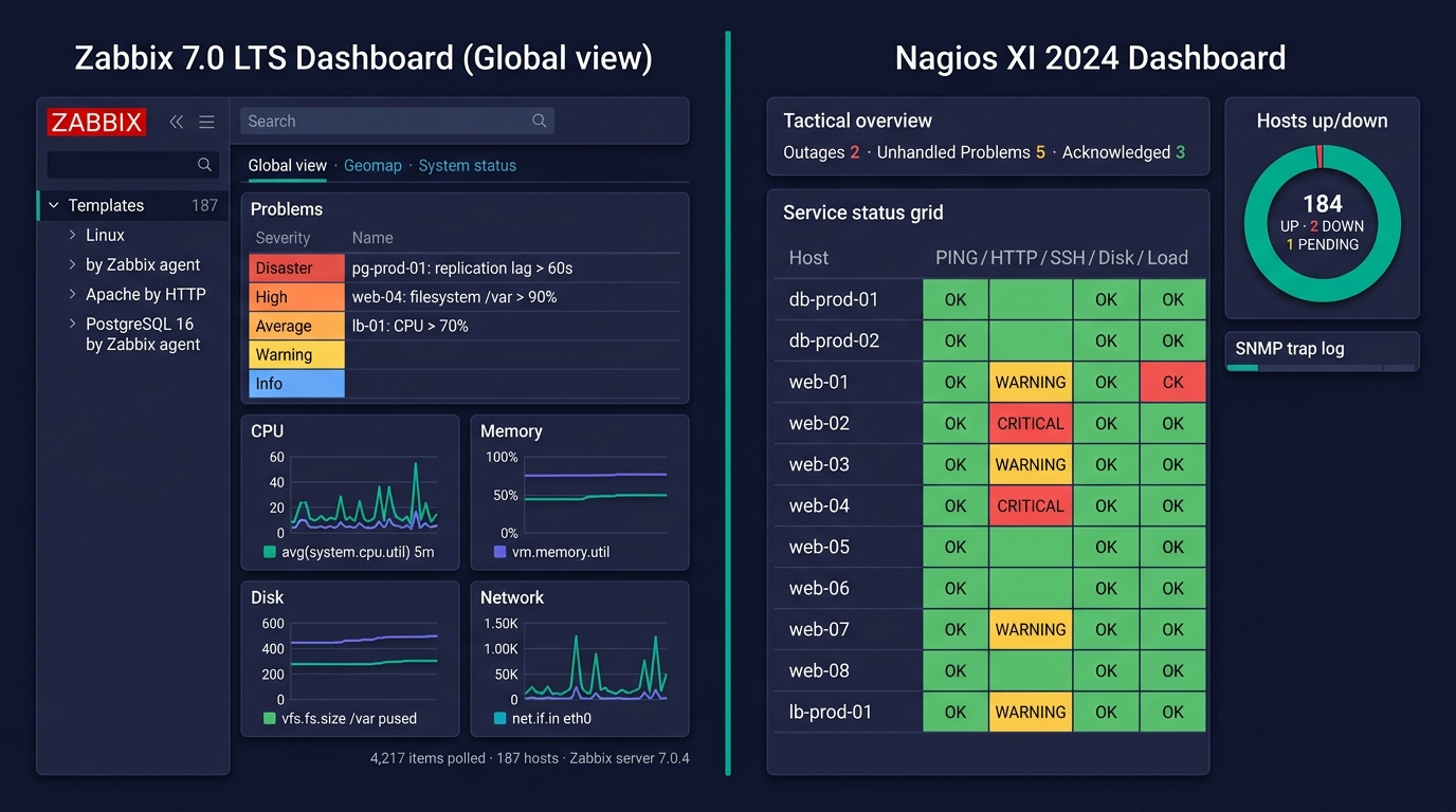 🎨 Editorial side-by-side dashboard mockup illust…