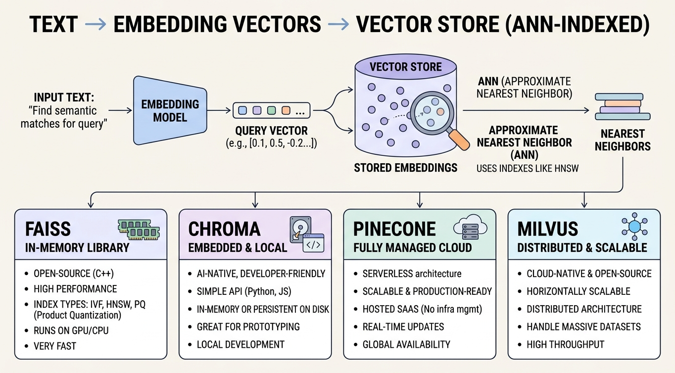 vector DB landscape